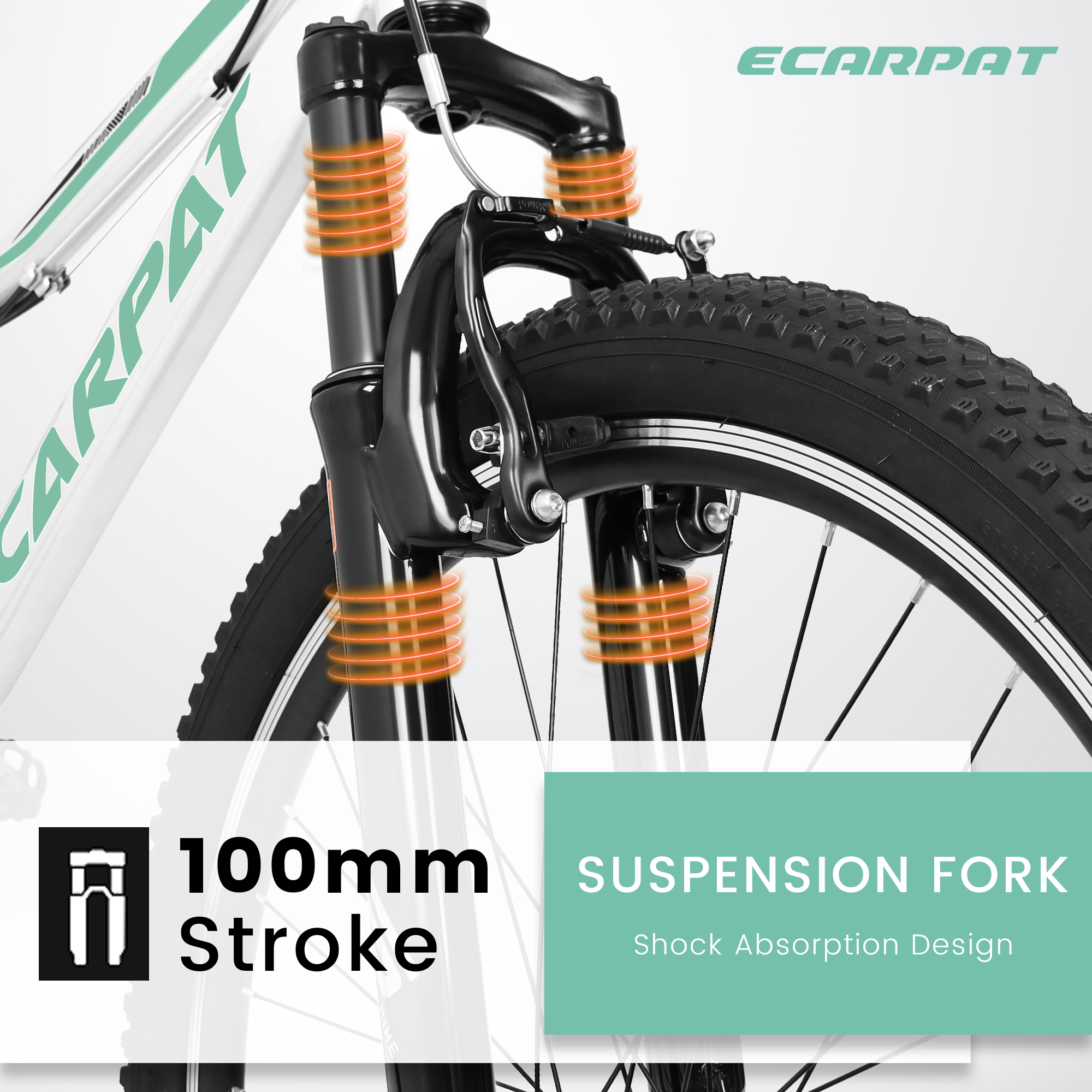 ECARPAT A24208 24Inch Mountain Bike