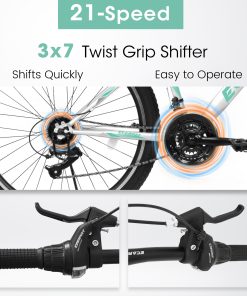 ECARPAT A24208 24Inch Mountain Bike