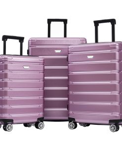 3 Piece Hardshell Luggage Set, 20/24/28 Inch