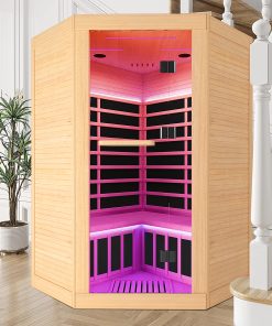 Canadian Hemlock Pentagonal Double Sauna