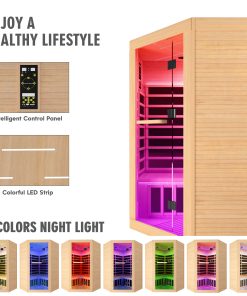 Canadian Hemlock Pentagonal Double Sauna