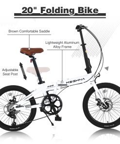 ZUKKA 20" Folding City Bike