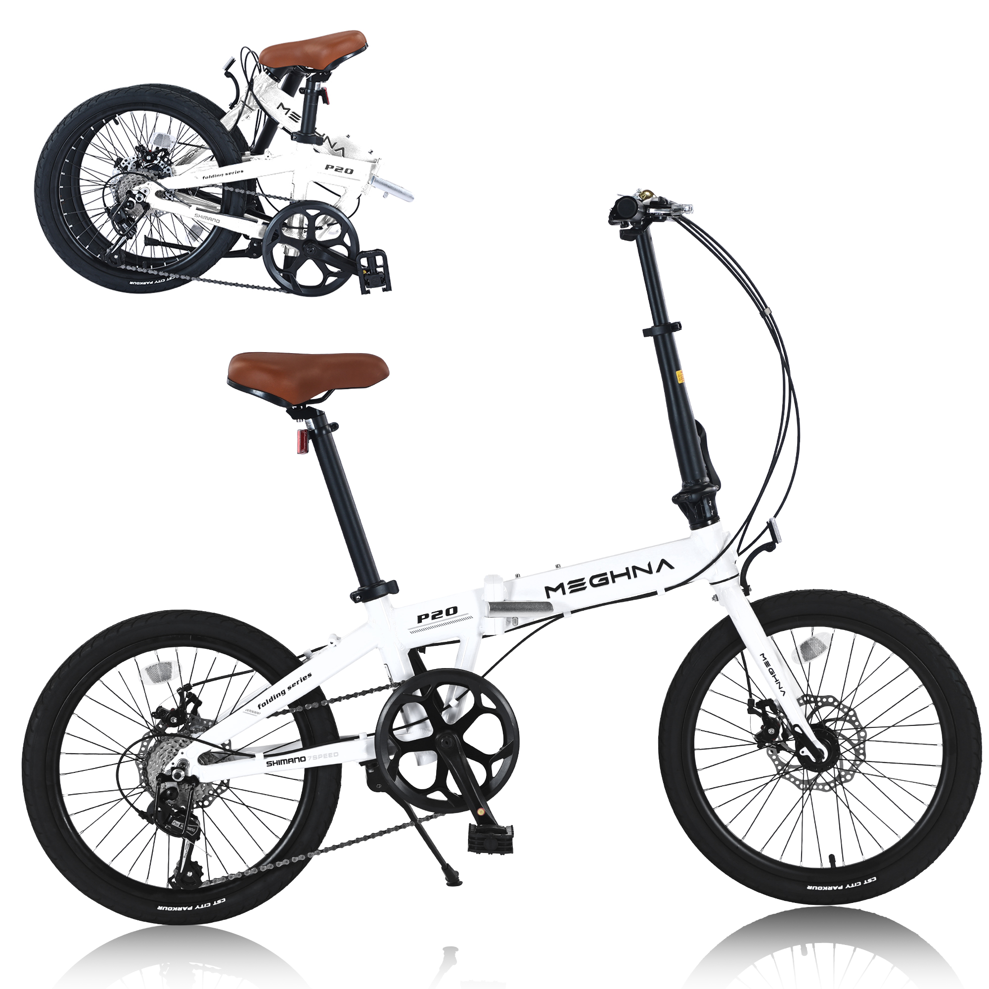 ZUKKA 20" Folding City Bike