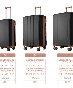 Lightweight Durable 3 Piece Luggage Sets