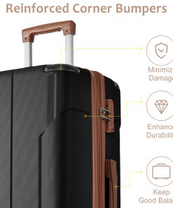 Lightweight Durable 3 Piece Luggage Sets