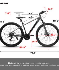 E-CARPAT A29367 29 Inch Mountain Bike