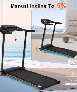 2.5HP Quiet Folding Treadmill