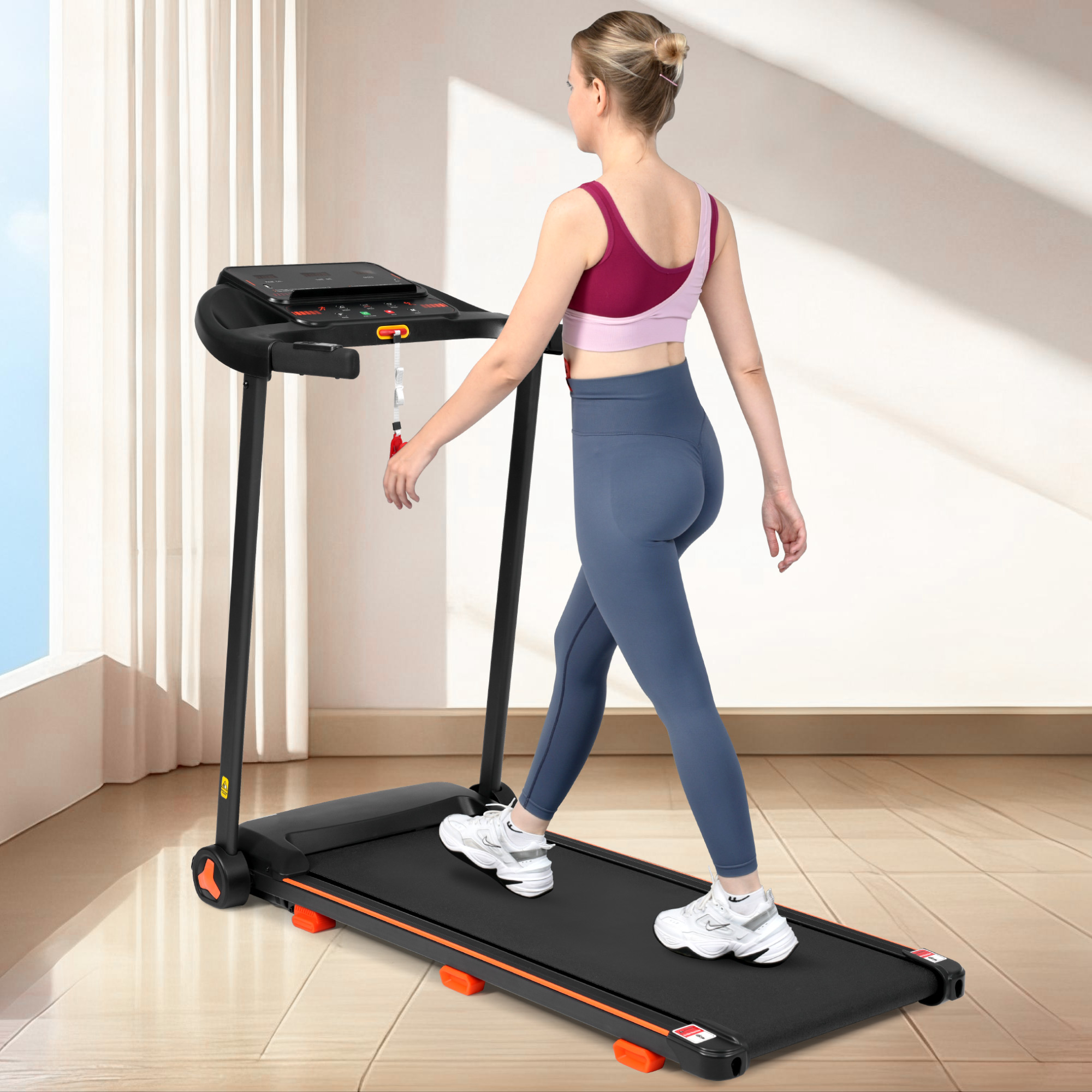 2.5HP Quiet Folding Treadmill