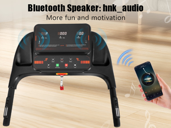 2.5HP Quiet Folding Treadmill