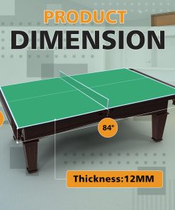 7FT Mid-size Ping Pong Conversion Top