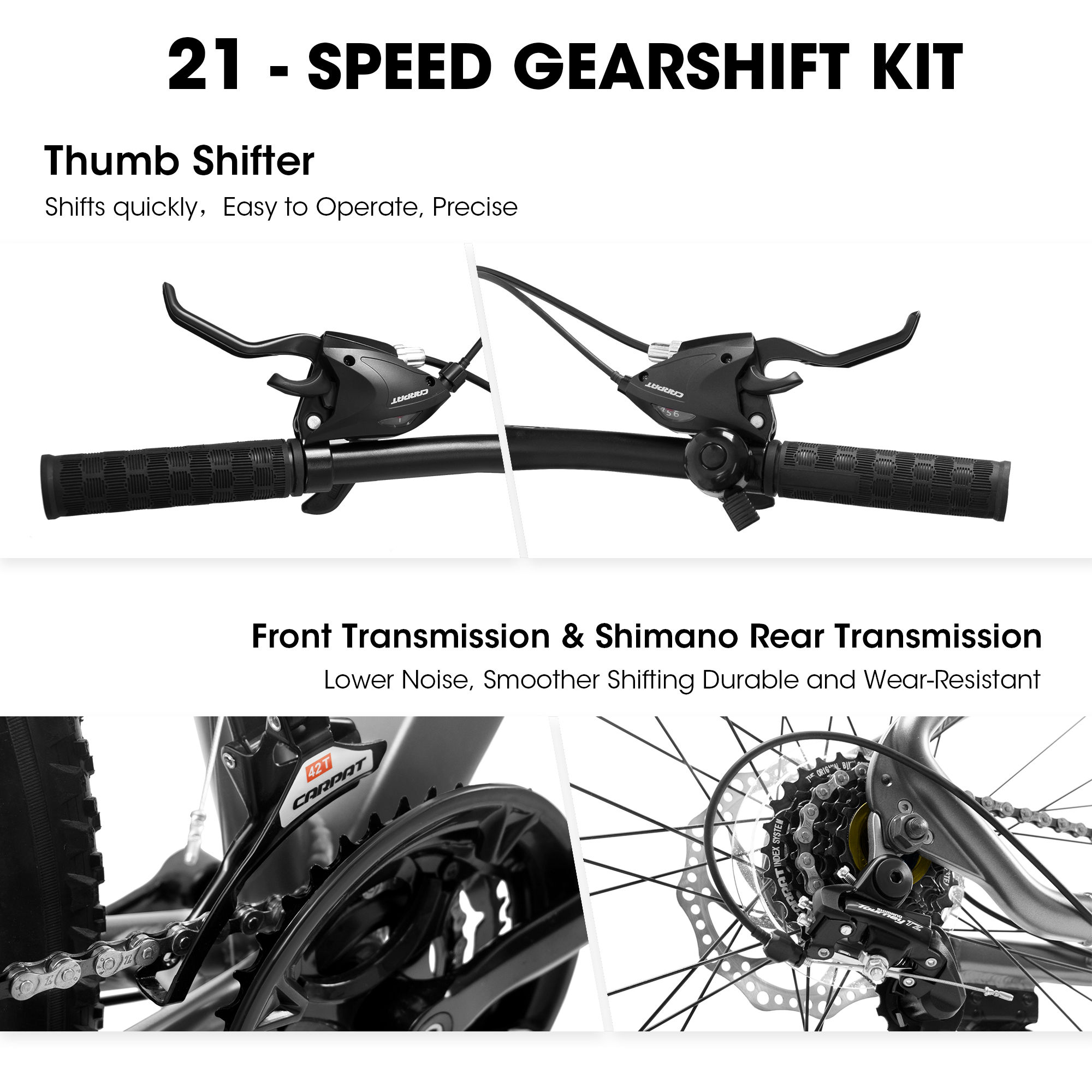 E-CARPAT A29367 29 Inch Mountain Bike