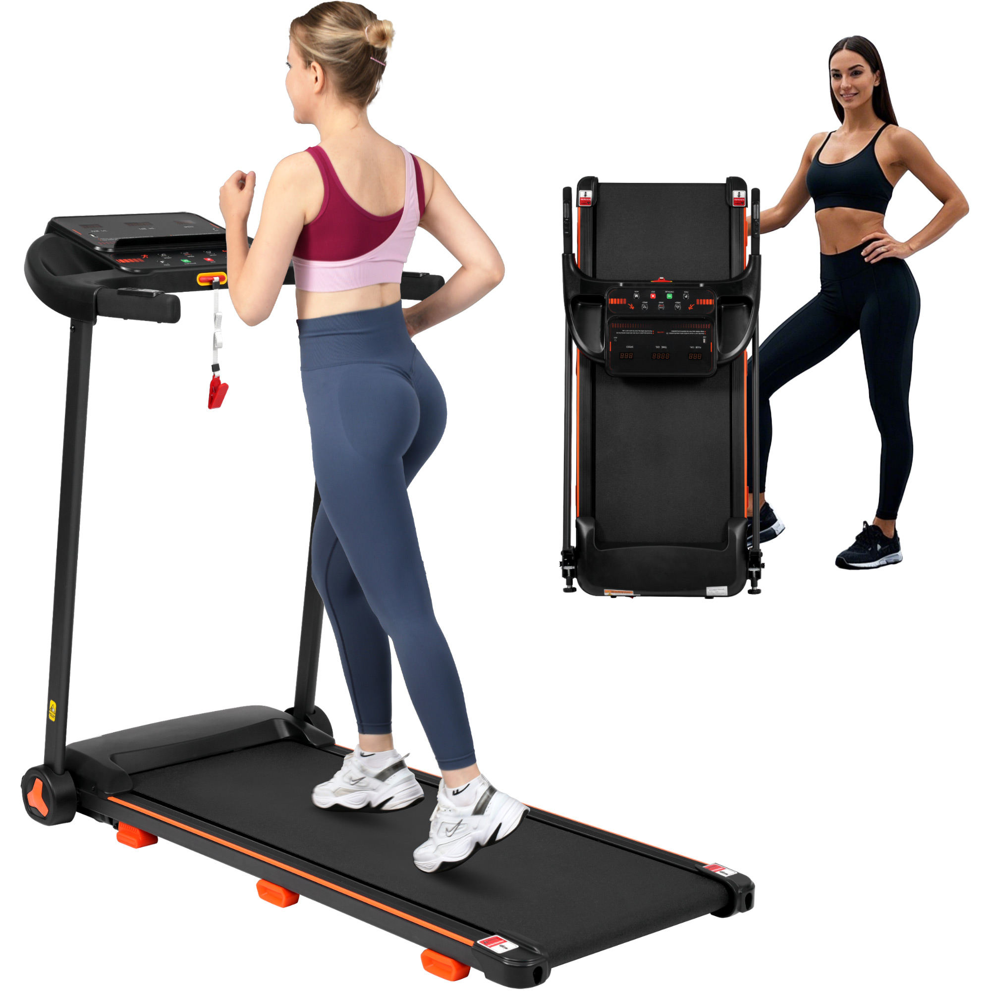 2.5HP Quiet Folding Treadmill