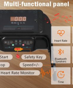 3.0HP Quiet Folding Treadmill