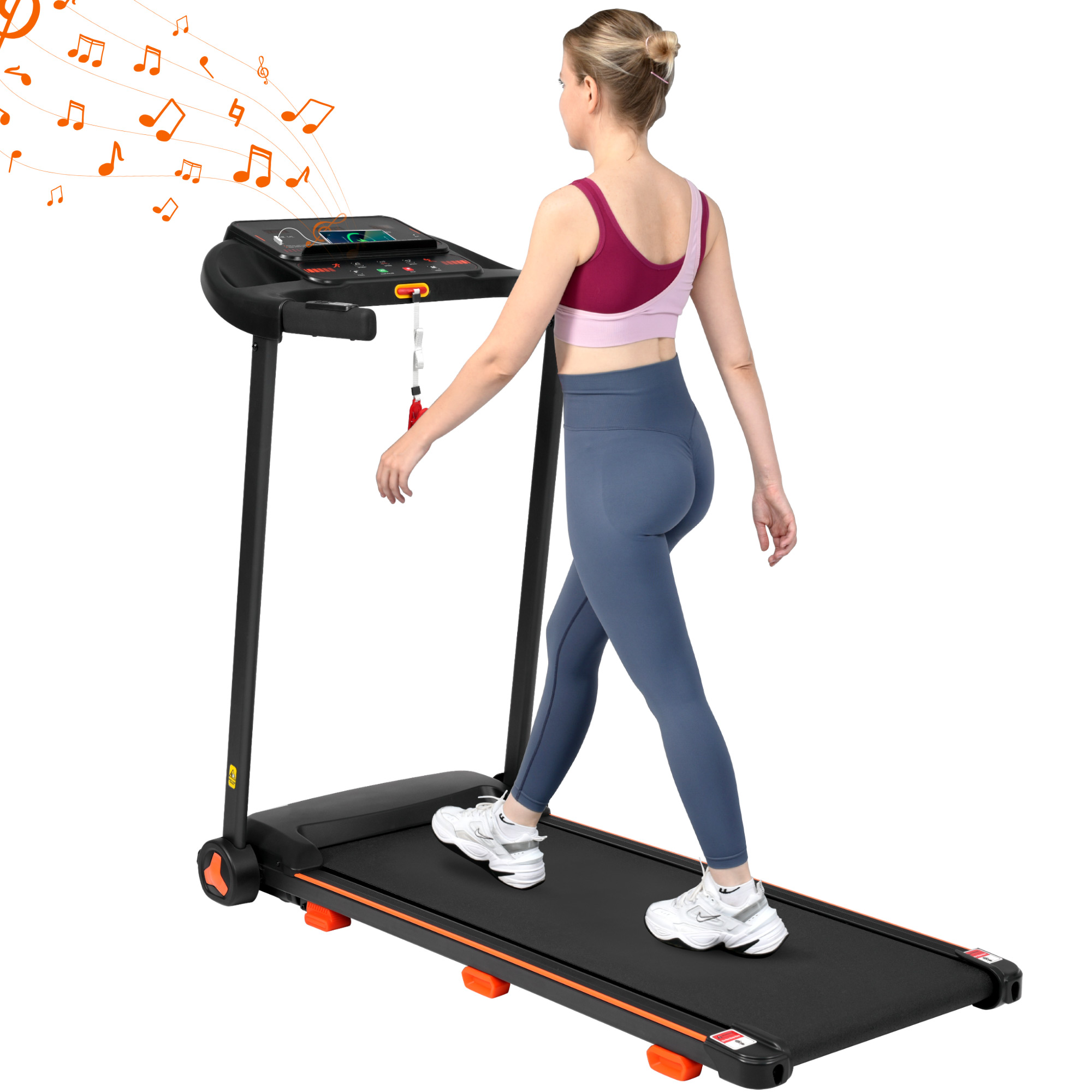 2.5HP Quiet Folding Treadmill