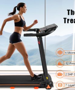 2.5HP Quiet Folding Treadmill