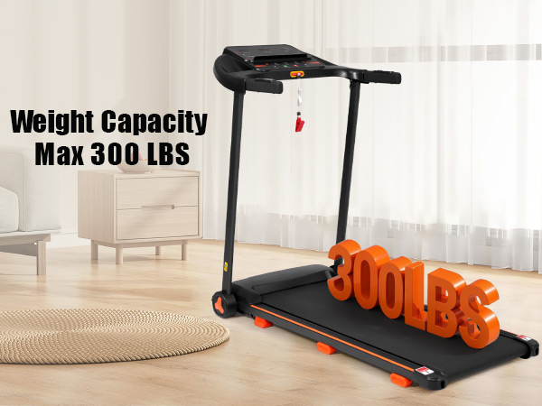 2.5HP Quiet Folding Treadmill
