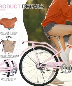 ZUKKA 24 inch Folding Lady Bike