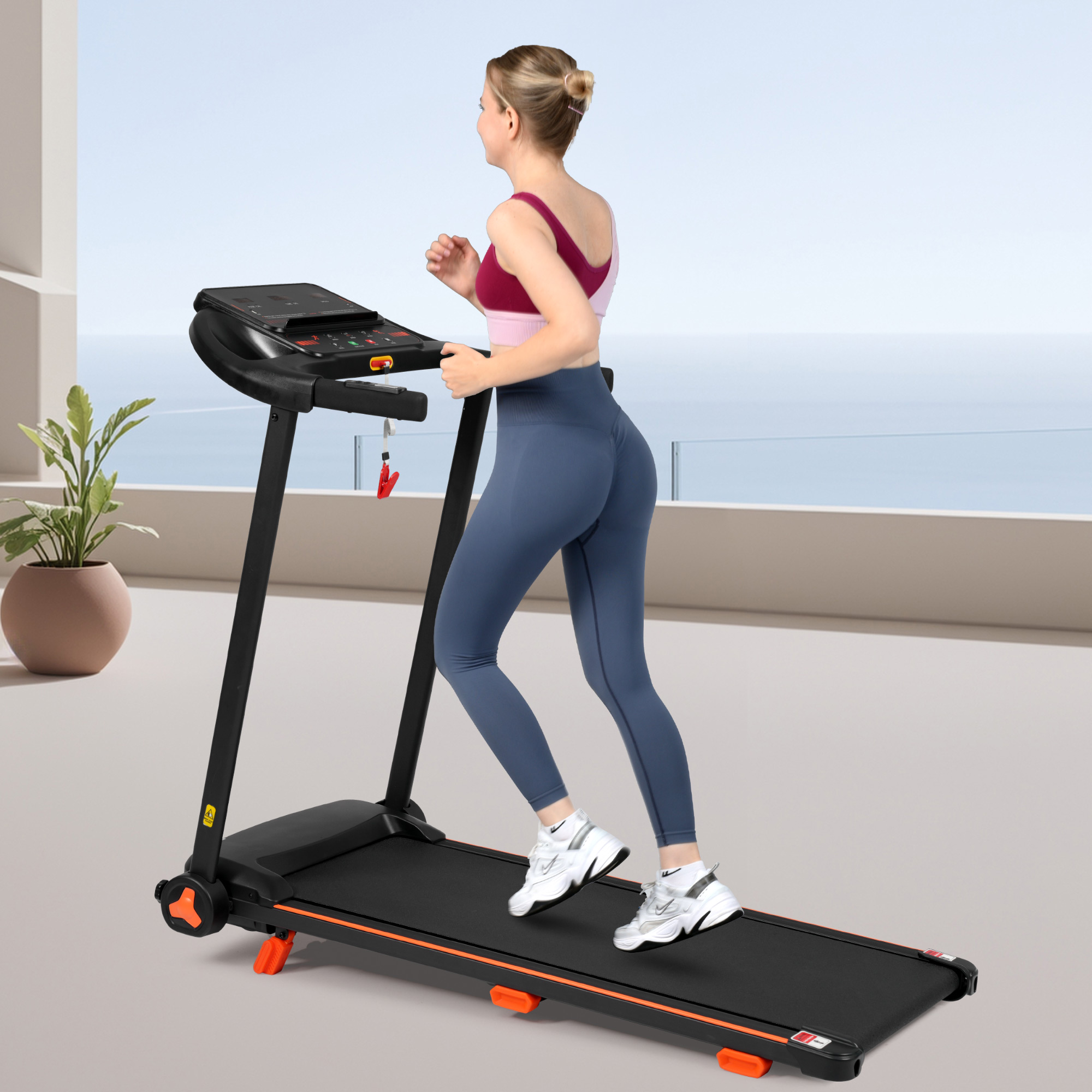 2.5HP Quiet Folding Treadmill