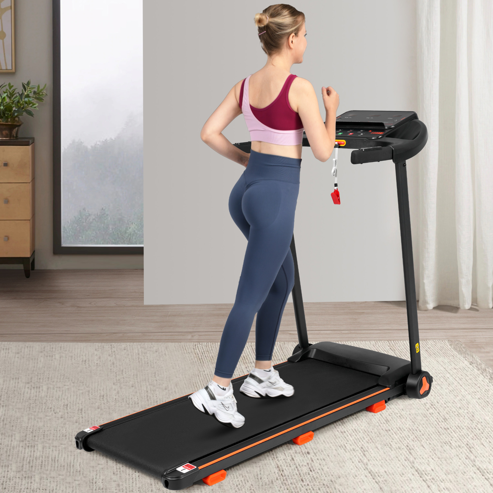2.5HP Quiet Folding Treadmill