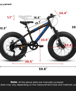 E-CARPAT V20235 20 Inch Fat Tire Bike