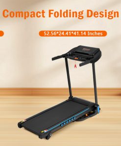 3.0HP Quiet Folding Treadmill