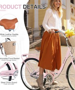 ZUKKA 26 inch Folding Lady Bike