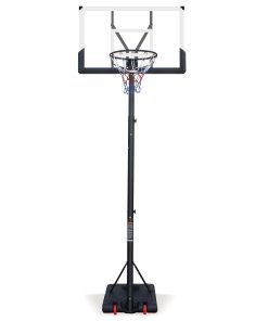 Height Adjustable Basketball Hoop with Stable Base and Wheels