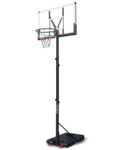 Height Adjustable Basketball Hoop with Stable Base and Wheels