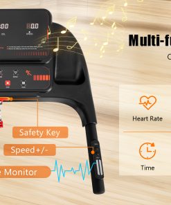 2.5HP Quiet Folding Treadmill