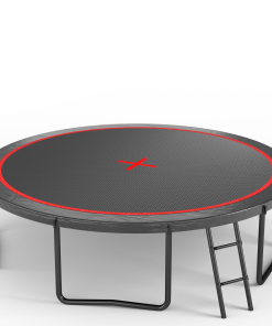 YC 12FT trampoline Pumpkin with Ladder