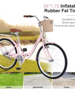 ZUKKA 26 inch Folding Lady Bike
