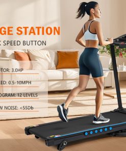 3.0HP Quiet Folding Treadmill