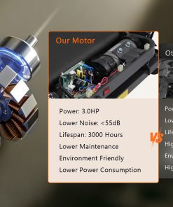 3.0HP Quiet Folding Treadmill