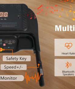 3.0HP Quiet Folding Treadmill