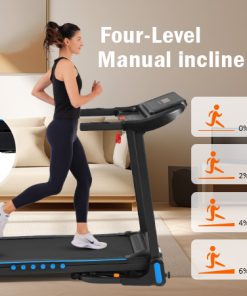 3.0HP Quiet Folding Treadmill