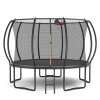 YC 12FT trampoline Pumpkin with Ladder