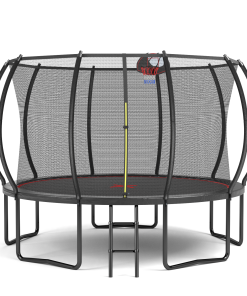 YC 12FT trampoline Pumpkin with Ladder