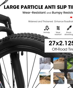 E-CARPAT A27366 27 Inch Mountain Bike