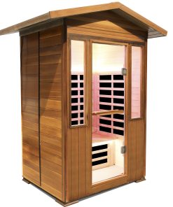 Alternative view of Outdoor Single Far Infrared Sauna Room