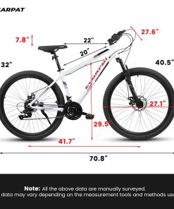 E-CARPAT A27366 27 Inch Mountain Bike