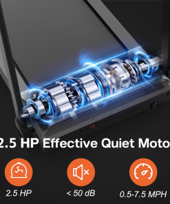 2.5HP Electric Folding Treadmill