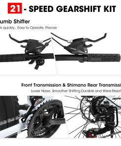 E-CARPAT A27366 27 Inch Mountain Bike
