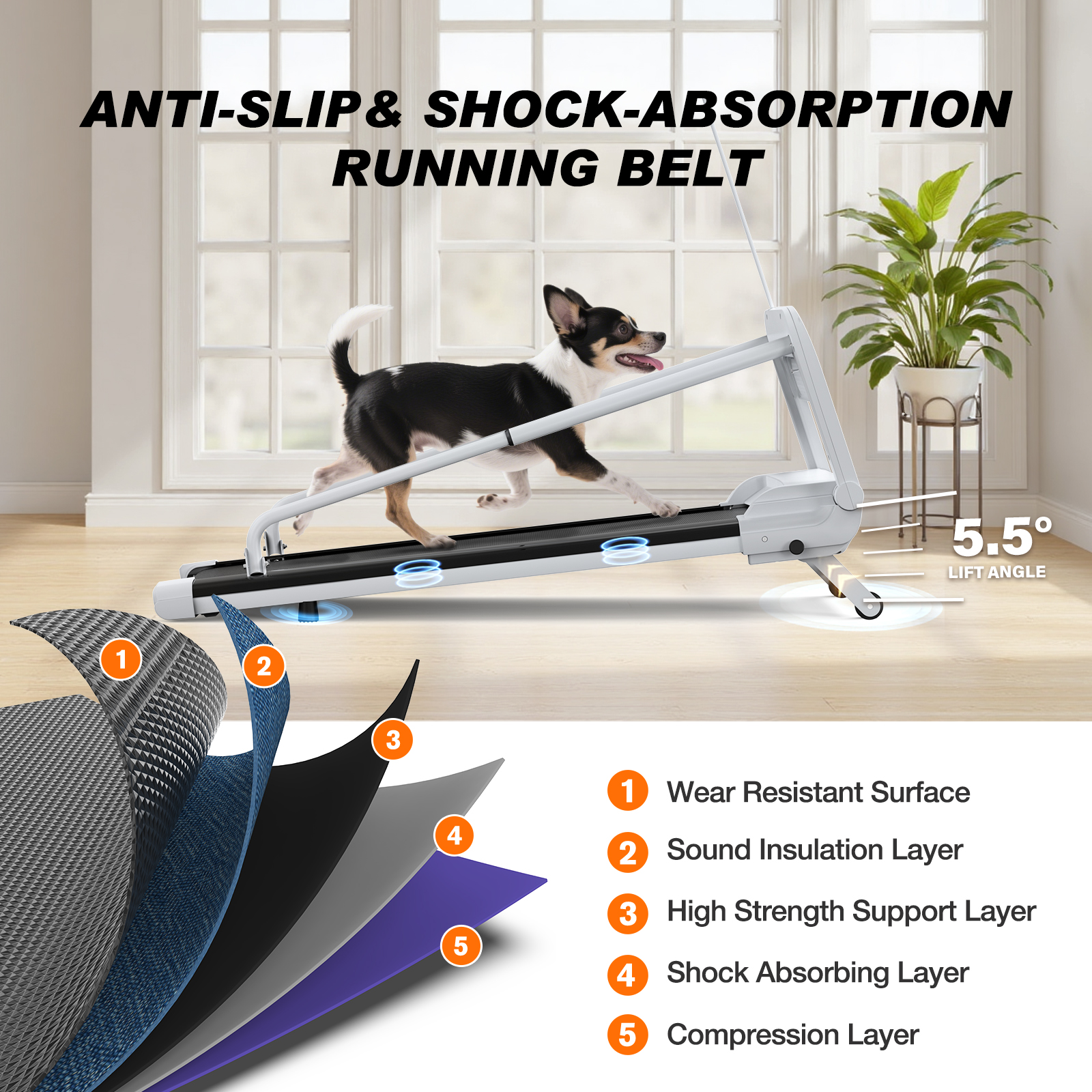 Quiet Smart Pet Treadmill