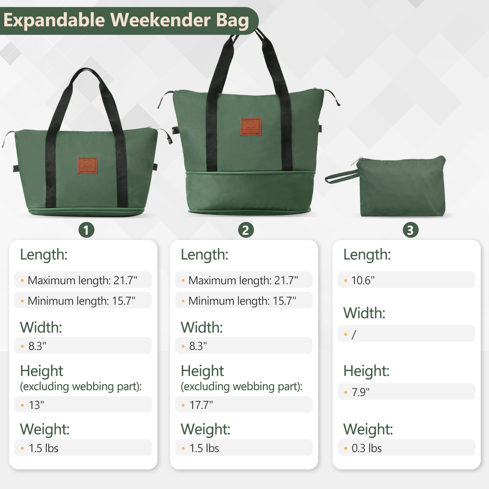 6 Piece Suitcase Set