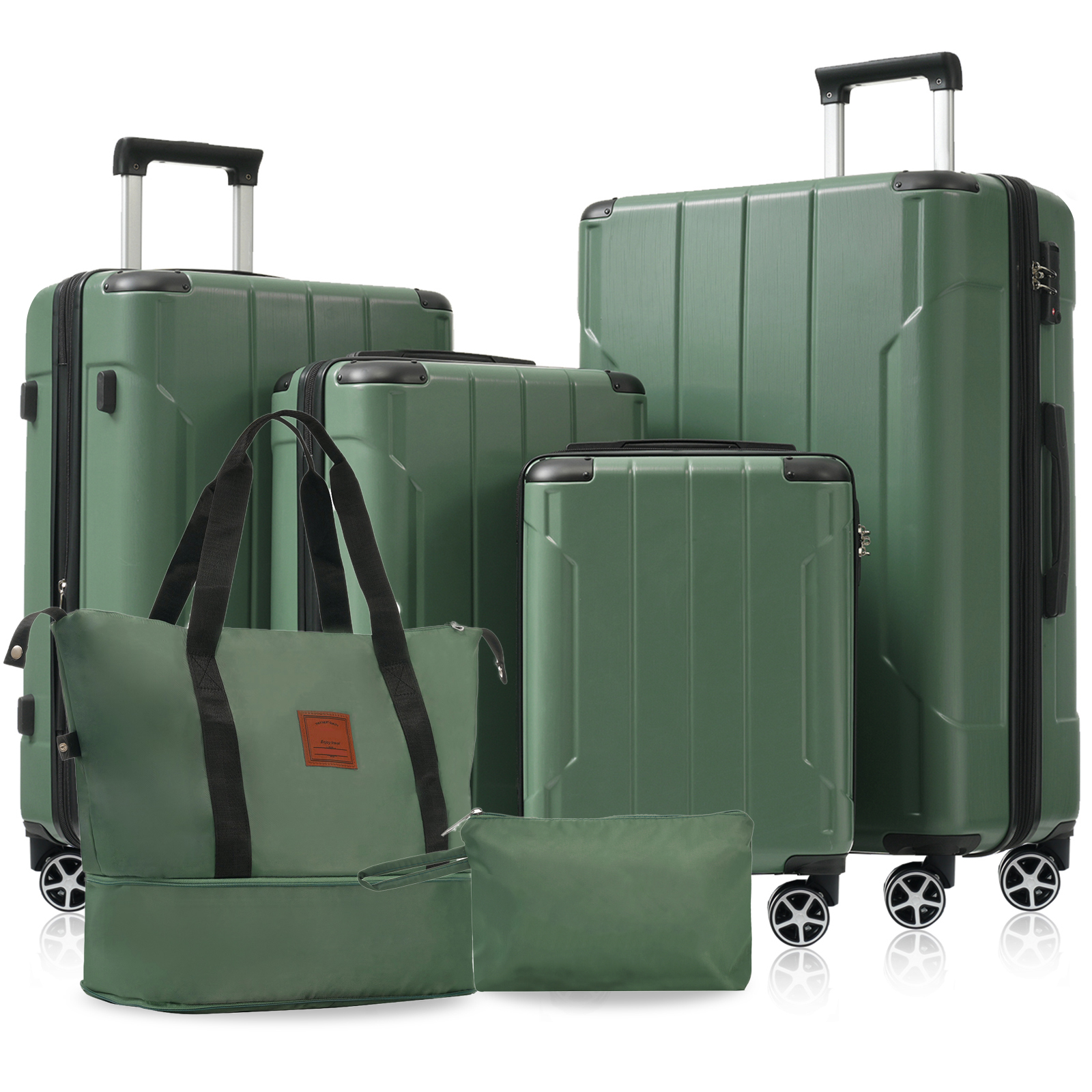 6 Piece Suitcase Set