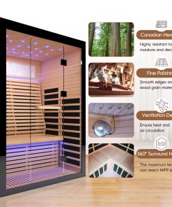 Luxury Double Sauna Room