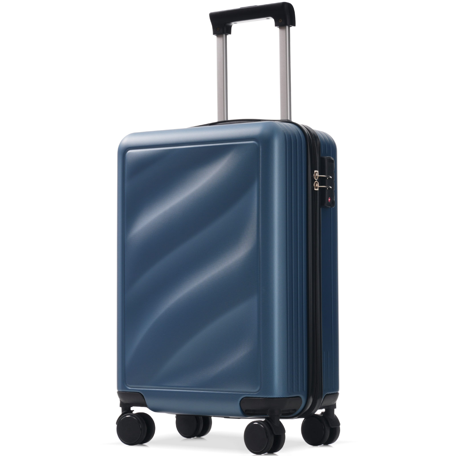 3 Piece Luggage Set with Spinner Wheels and TSA Lock