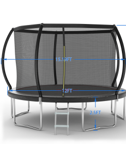 12FT Pumpkin-shaped Trampoline