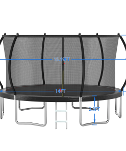 14FT Pumpkin-shaped Trampoline