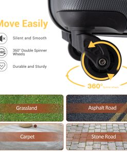 Expandable Hardshell Suitcase, 8-Piece Set